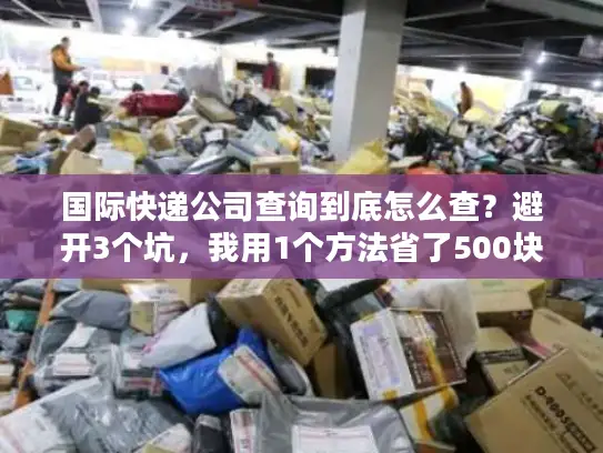国际快递公司查询到底怎么查？避开3个坑，我用1个方法省了500块运费