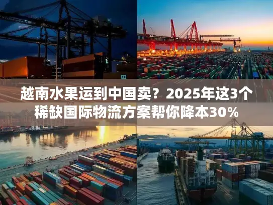 越南水果运到中国卖？2025年这3个稀缺国际物流方案帮你降本30%