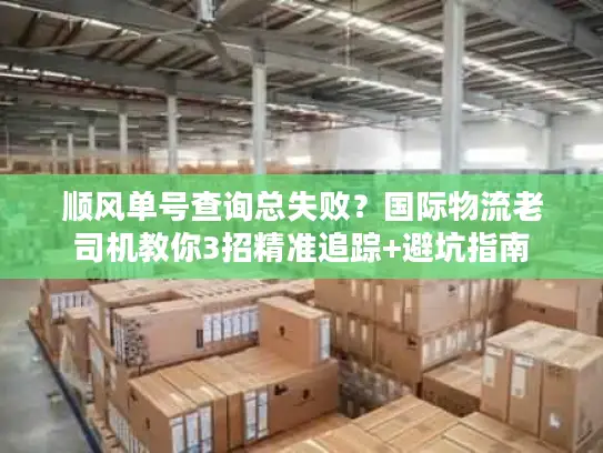 顺风单号查询总失败？国际物流老司机教你3招精准追踪+避坑指南