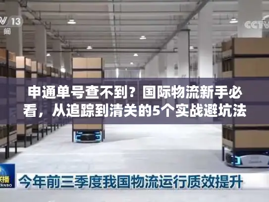 申通单号查不到？国际物流新手必看，从追踪到清关的5个实战避坑法