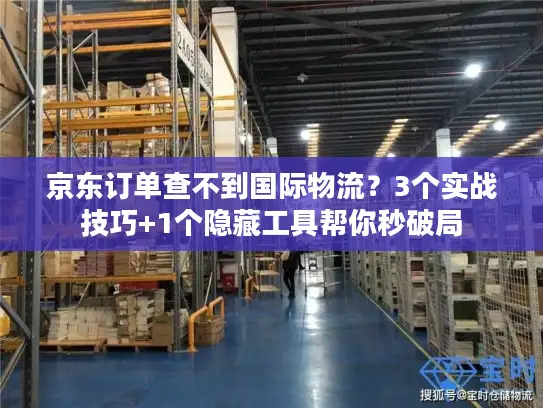 京东订单查不到国际物流？3个实战技巧+1个隐藏工具帮你秒破局