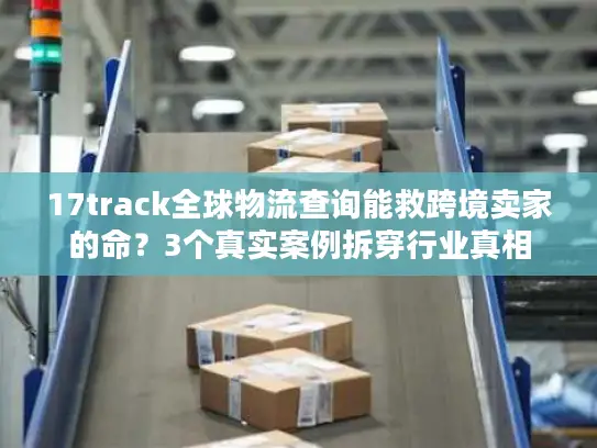 17track全球物流查询能救跨境卖家的命？3个真实案例拆穿行业真相