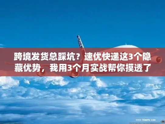 跨境发货总踩坑？速优快递这3个隐藏优势，我用3个月实战帮你摸透了