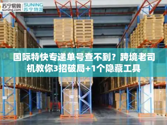 国际特快专递单号查不到？跨境老司机教你3招破局+1个隐藏工具