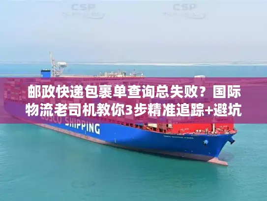 邮政快递包裹单查询总失败？国际物流老司机教你3步精准追踪+避坑技巧