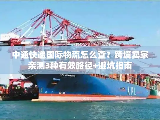 中通快递国际物流怎么查？跨境卖家亲测3种有效路径+避坑指南