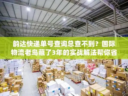 韵达快递单号查询总查不到？国际物流老鸟藏了3年的实战解法帮你省80%时间