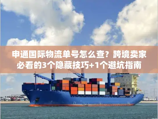 申通国际物流单号怎么查？跨境卖家必看的3个隐藏技巧+1个避坑指南