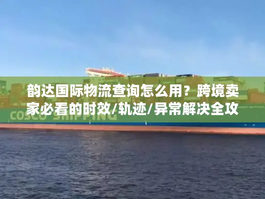 韵达国际物流查询怎么用？跨境卖家必看的时效/轨迹/异常解决全攻略