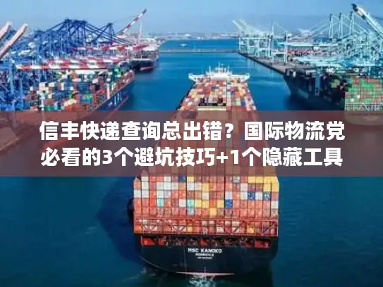 信丰快递查询总出错？国际物流党必看的3个避坑技巧+1个隐藏工具