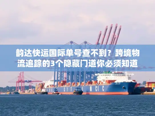 韵达快运国际单号查不到？跨境物流追踪的3个隐藏门道你必须知道