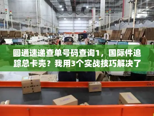 圆通速递查单号码查询1，国际件追踪总卡壳？我用3个实战技巧解决了90%的查单痛点