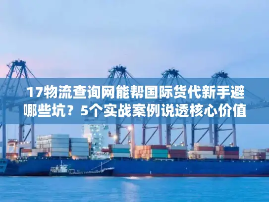 17物流查询网能帮国际货代新手避哪些坑？5个实战案例说透核心价值