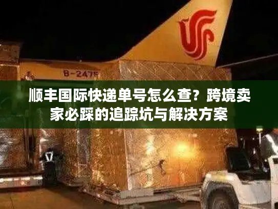 顺丰国际快递单号怎么查？跨境卖家必踩的追踪坑与解决方案