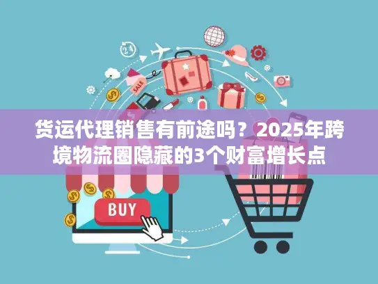 货运代理销售有前途吗？2025年跨境物流圈隐藏的3个财富增长点