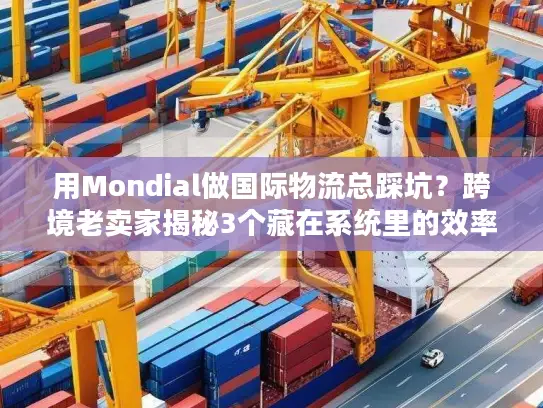 用Mondial做国际物流总踩坑？跨境老卖家揭秘3个藏在系统里的效率密码