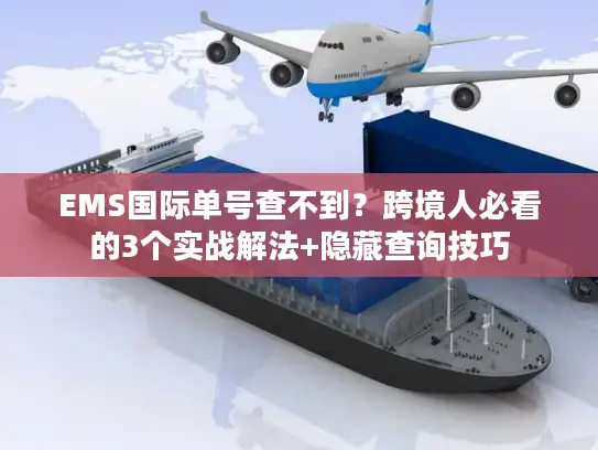 EMS国际单号查不到？跨境人必看的3个实战解法+隐藏查询技巧