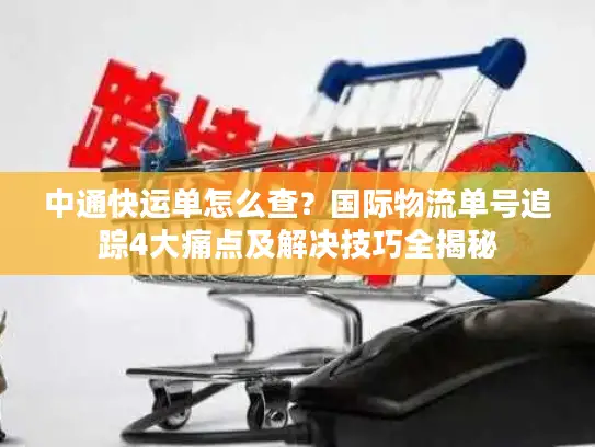 中通快运单怎么查？国际物流单号追踪4大痛点及解决技巧全揭秘