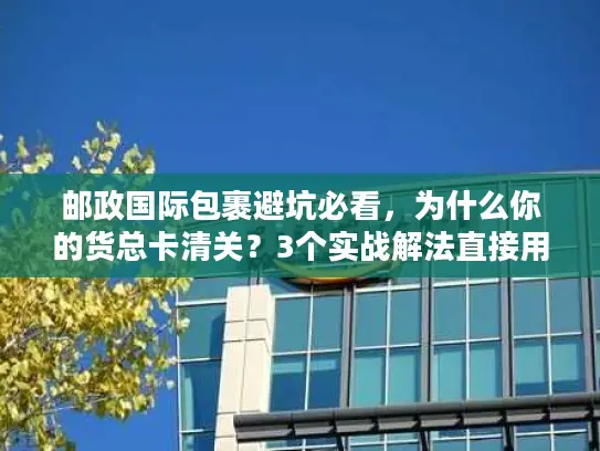邮政国际包裹避坑必看，为什么你的货总卡清关？3个实战解法直接用