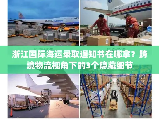 浙江国际海运录取通知书在哪拿？跨境物流视角下的3个隐藏细节