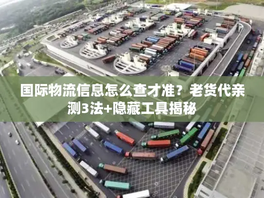 国际物流信息怎么查才准？老货代亲测3法+隐藏工具揭秘