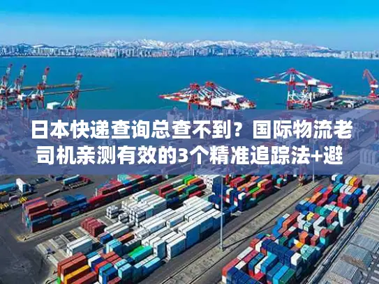 日本快递查询总查不到？国际物流老司机亲测有效的3个精准追踪法+避坑清单
