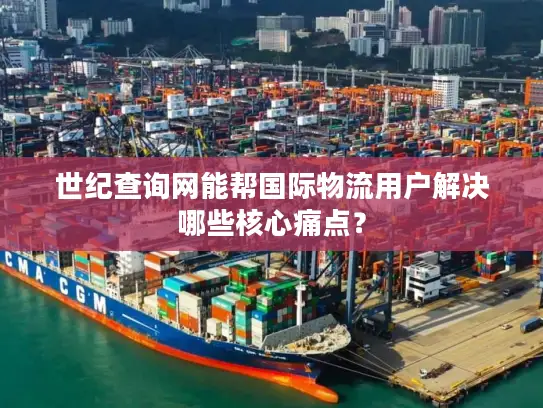 世纪查询网能帮国际物流用户解决哪些核心痛点？