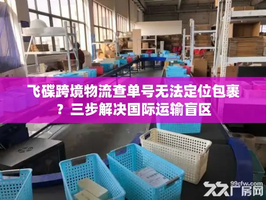 飞碟跨境物流查单号无法定位包裹？三步解决国际运输盲区