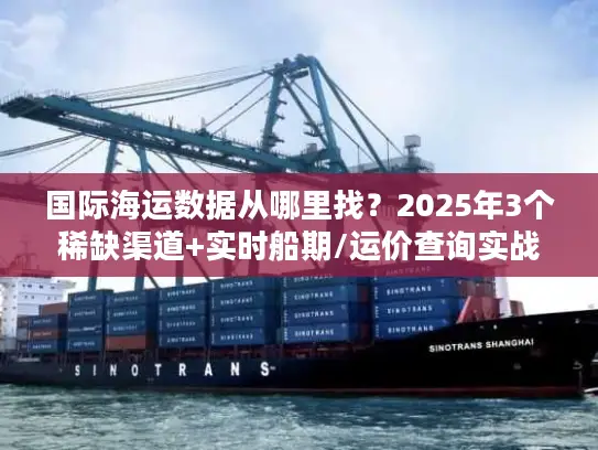 国际海运数据从哪里找？2025年3个稀缺渠道+实时船期/运价查询实战