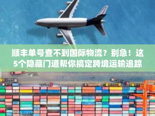 顺丰单号查不到国际物流？别急！这5个隐藏门道帮你搞定跨境运输追踪