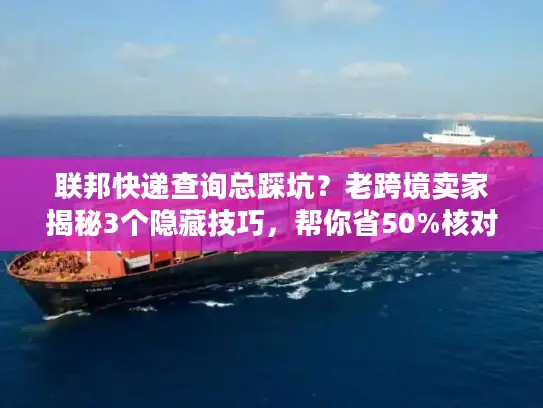 联邦快递查询总踩坑？老跨境卖家揭秘3个隐藏技巧，帮你省50%核对时间
