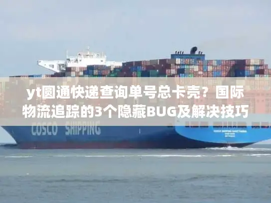 yt圆通快递查询单号总卡壳？国际物流追踪的3个隐藏BUG及解决技巧