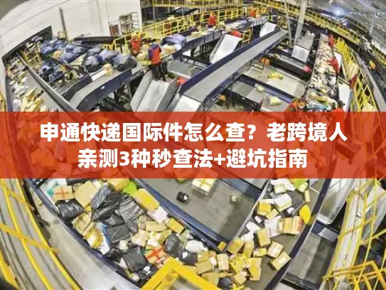 申通快递国际件怎么查？老跨境人亲测3种秒查法+避坑指南