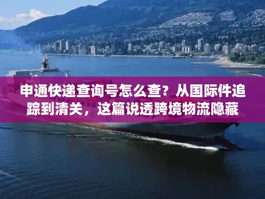 申通快递查询号怎么查？从国际件追踪到清关，这篇说透跨境物流隐藏门道