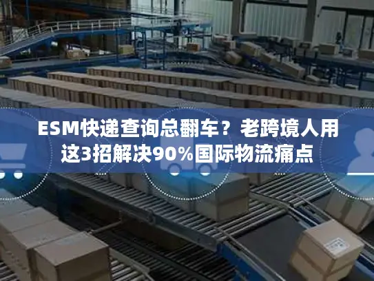 ESM快递查询总翻车？老跨境人用这3招解决90%国际物流痛点