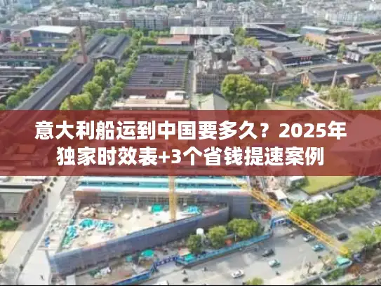 意大利船运到中国要多久？2025年独家时效表+3个省钱提速案例