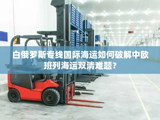 白俄罗斯专线国际海运如何破解中欧班列海运双清难题？