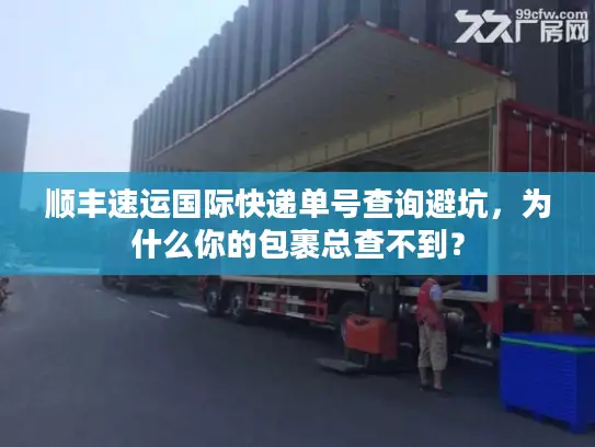 顺丰速运国际快递单号查询避坑，为什么你的包裹总查不到？