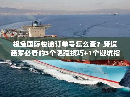 极兔国际快递订单号怎么查？跨境商家必看的3个隐藏技巧+1个避坑指南