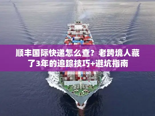 顺丰国际快递怎么查？老跨境人藏了3年的追踪技巧+避坑指南