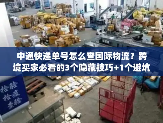 中通快递单号怎么查国际物流?跨境买家必看的3个隐藏技巧+1个避坑指南 中通快递单号怎么查国际物流?跨境买家必看的3个隐藏技巧+1个避坑指南