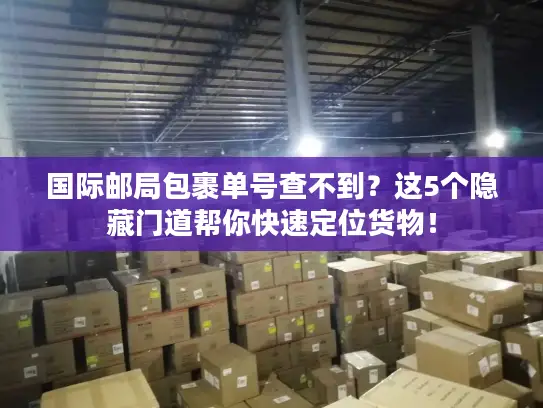 国际邮局包裹单号查不到？这5个隐藏门道帮你快速定位货物！