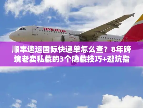 顺丰速运国际快递单怎么查?8年跨境老卖私藏的3个隐藏技巧+避坑指南 顺丰速运国际快递单怎么查?8年跨境老卖私藏的3个隐藏技巧+避坑指南