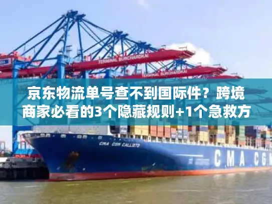 京东物流单号查不到国际件？跨境商家必看的3个隐藏规则+1个急救方案