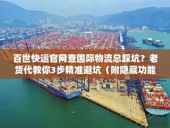 百世快运官网查国际物流总踩坑？老货代教你3步精准避坑（附隐藏功能清单）