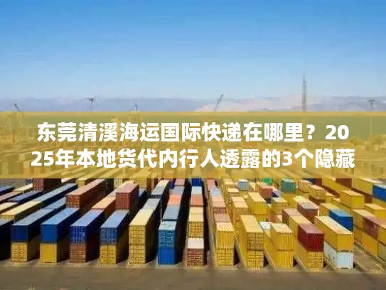 东莞清溪海运国际快递在哪里？2025年本地货代内行人透露的3个隐藏网点+省钱技巧