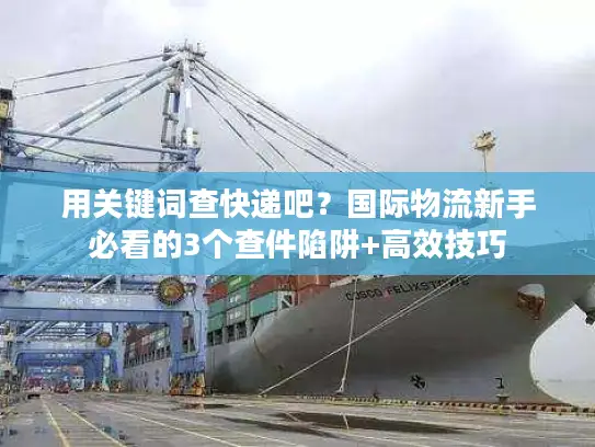 用关键词查快递吧？国际物流新手必看的3个查件陷阱+高效技巧