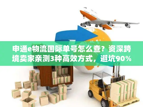 申通e物流国际单号怎么查？资深跨境卖家亲测3种高效方式，避坑90%查询痛点