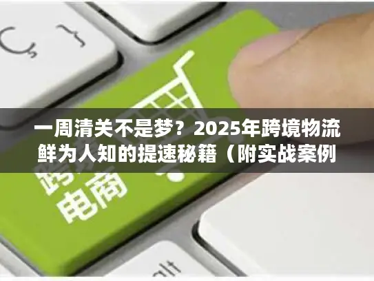 一周清关不是梦？2025年跨境物流鲜为人知的提速秘籍（附实战案例）