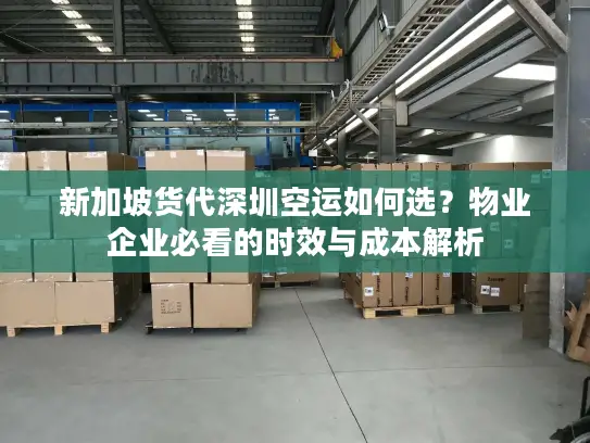 新加坡货代深圳空运如何选？物业企业必看的时效与成本解析